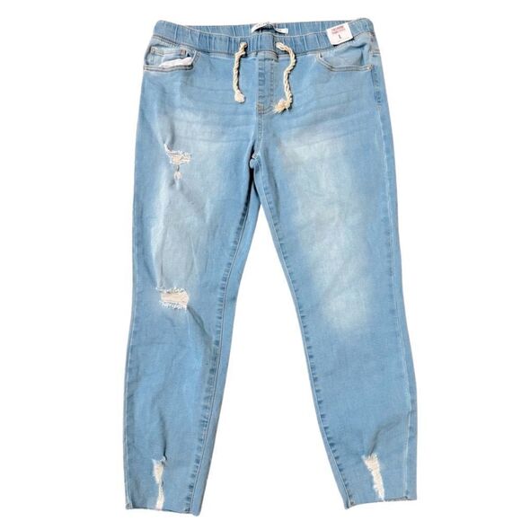 Celebrity Pink fashion that fits , women’s denim jeans pants size L - Picture 2 of 5